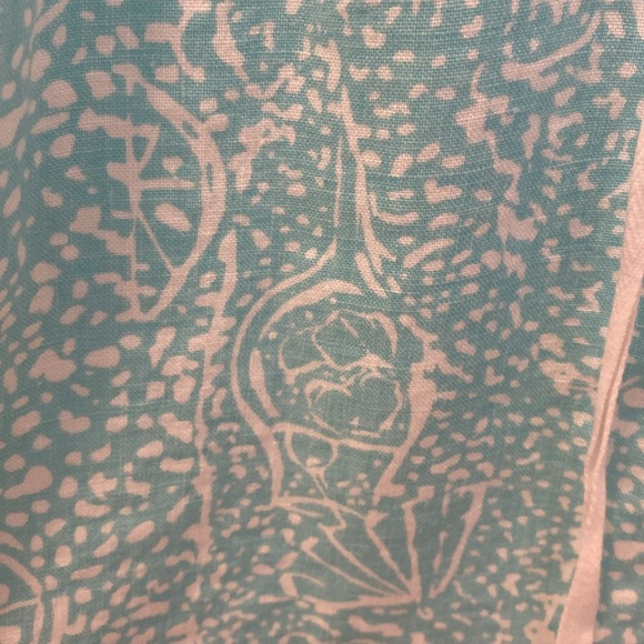 Lilly Pulitzer Linen Skirt - Shorely Blue Ice Cake - Picture 2 of 4